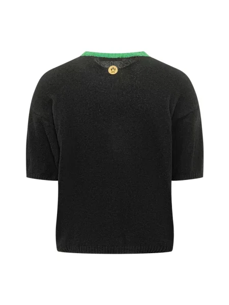 Dzianinowy sweter Barrow czarny