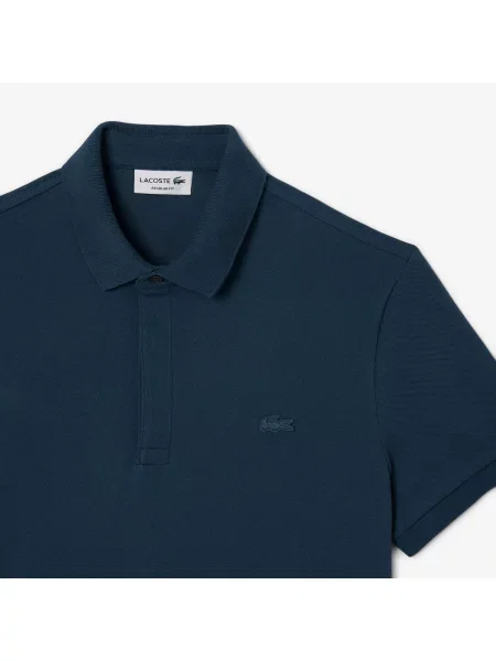 Поло Lacoste синее