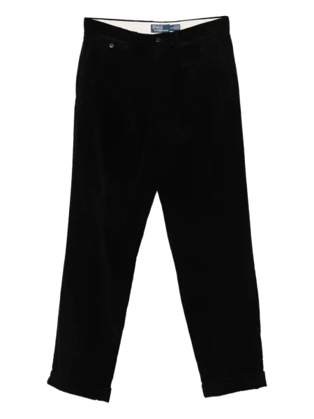 Pantaloni Polo Ralph Lauren de catifea cord negru
