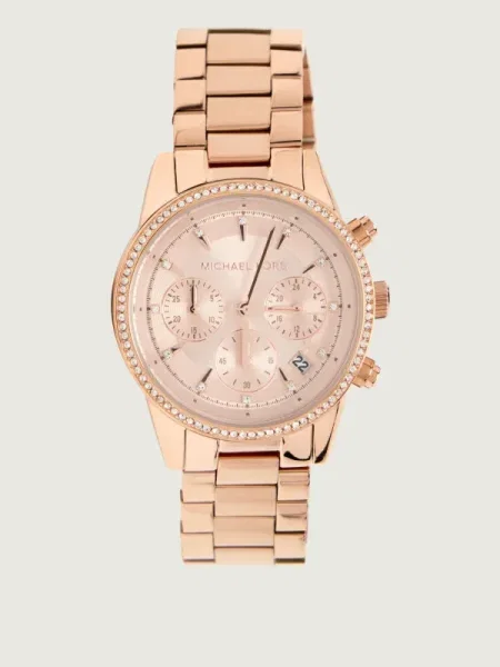 Michael Kors Ceas analogic auriu roz