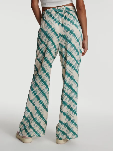 EDITED Pantaloni Stina verde bej