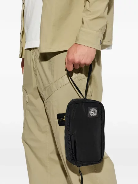 Τσάντα Stone Island πέτρες μαύρο