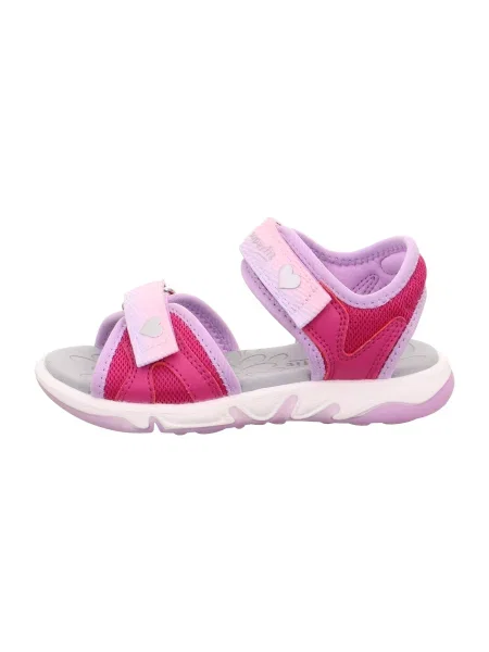 SUPERFIT Szandálok PEBBLES levendula magenta rózsaszín