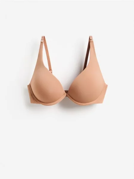 Reserved Sutien push-up brun-auriu