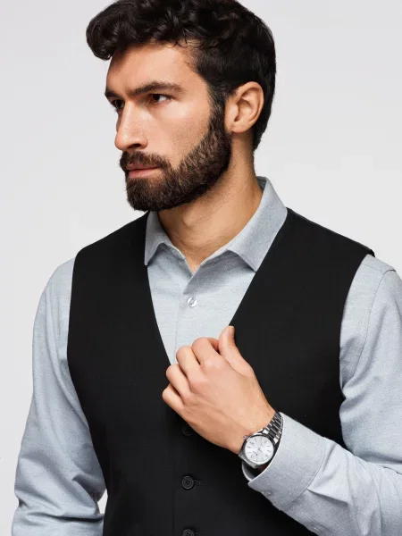 Vestă Ombre negru