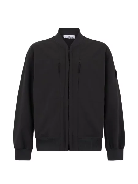 Geacă bomber Stone Island cu strasuri negru
