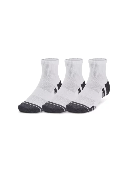 Șosete Under Armour Performance Tech Qtr White M alb