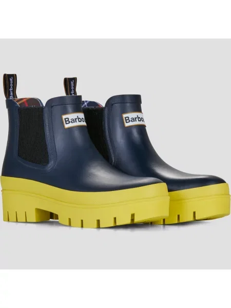Chelsea boots Barbour modrá