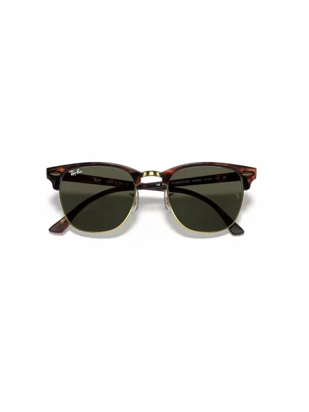 Ray-Ban Okulary Przeciwsłoneczne Clubmaster gruen brązowe