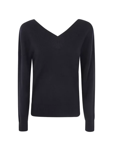 Pulover Tom Ford cu decolteu în V negru