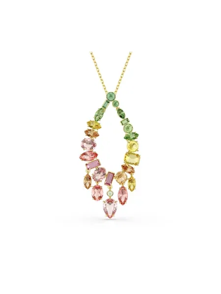 Naszyjnik Swarovski żółty