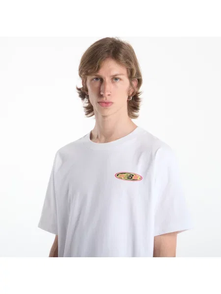 Tricou New Balance Heat Map Forward Thinker T-Shirt White M alb