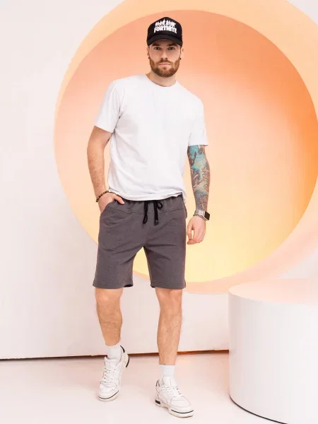 ISSA Plus Шорти повсякденні без підкладки сірий