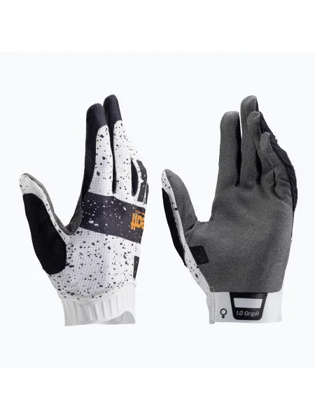 Mănuși de ciclism pentru femei Leatt MTB GripR cream