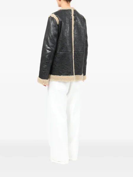 Geanta de piele Mm6 Maison Margiela negru