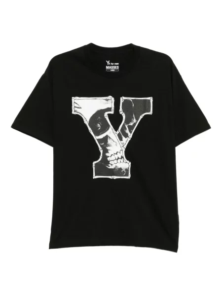 Tricou Yohji Yamamoto cu imagine negru