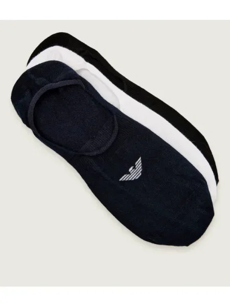Emporio Armani Șosete/tălpici 3 pack alb