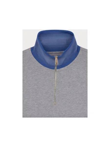 Bluza Paul Smith z kołnierzem szara