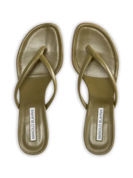 Chiloți tanga Manolo Blahnik verde