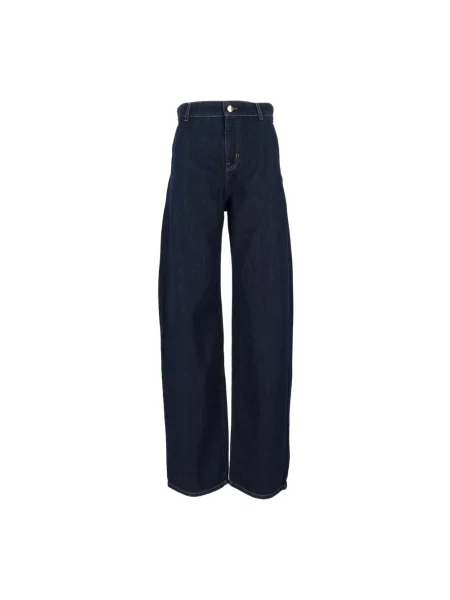 Jeansy Max Mara Studio niebieskie