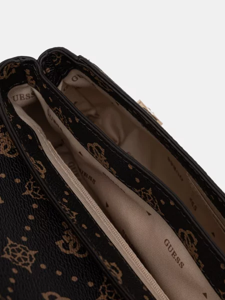 Кожаная сумка через плечо Guess
