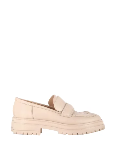 Pantofi loafer Gianvito Rossi din piele cu platformă