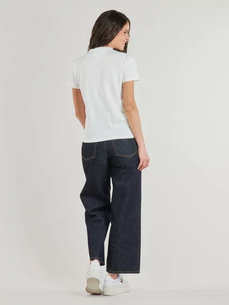 Tricou Tommy Jeans alb