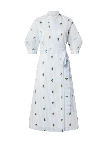 Munthe Rochie PUM albastru deschis / verde închis / negru alb