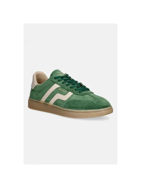 Sneakersy Gant skórzane zielone