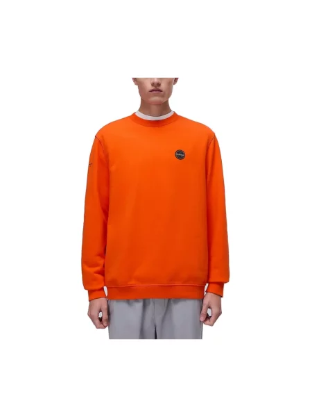 Bluza Napapijri z logo pomarańczowa