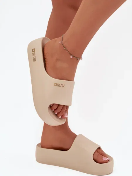 Copati Big Star Shoes s platformo bež