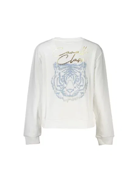 Bluza Cavalli Class elegancka biała
