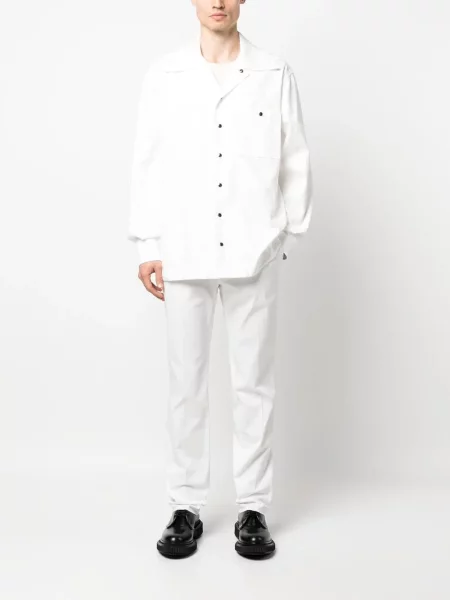 Kalhoty Dolce & Gabbana bílé