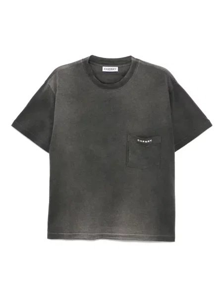 Tričko Cherry La šedé