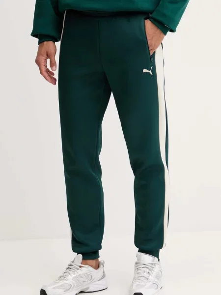 Спортен панталон Puma зелено