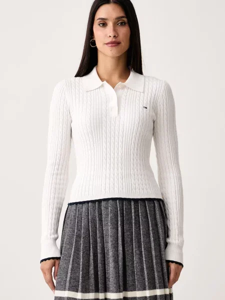 Tommy Jeans pulover pentru femei bej