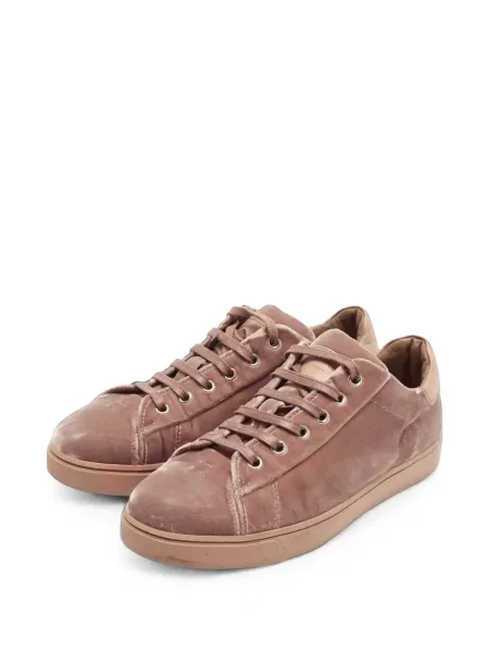 Sneakerși Gianvito Rossi de catifea roz