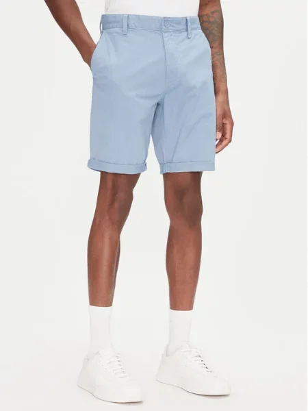 Tommy Jeans Kratke hlače Scanton plava