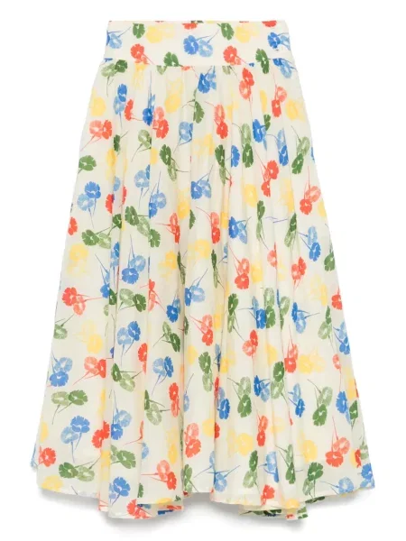 Odgovarati midi haljina Bode s cvjetnim printom iznad koljena