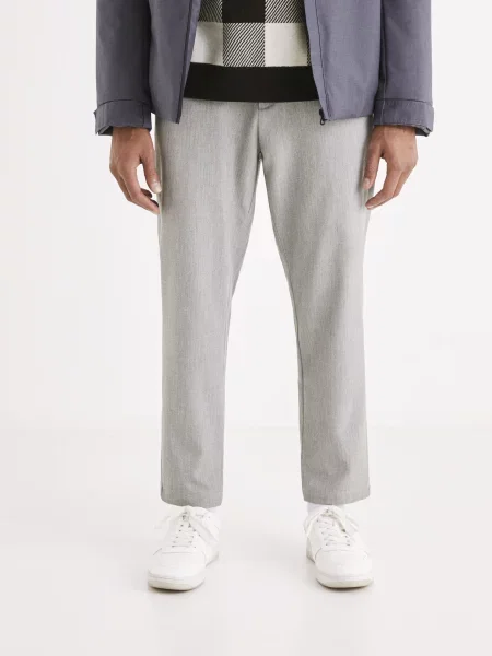 Kalhoty Celio šedé