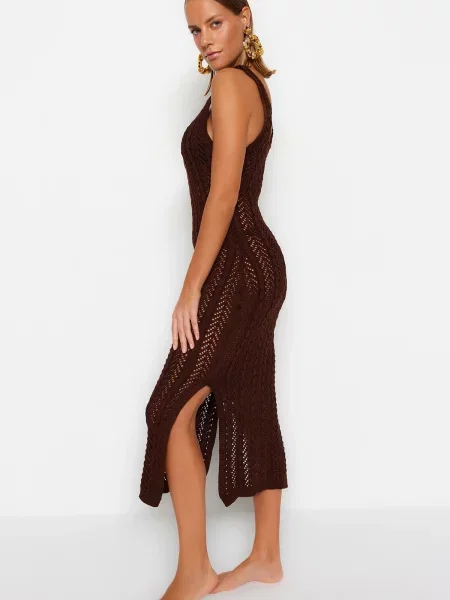 Obleka Trendyol črna