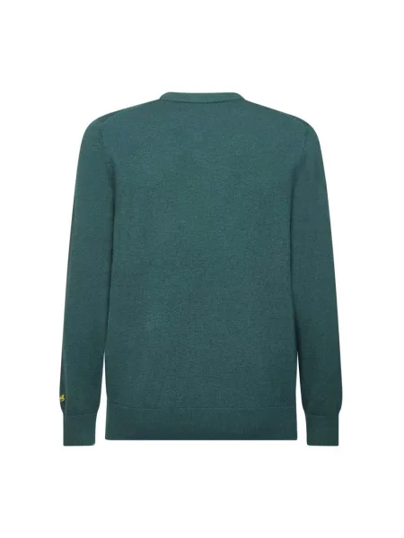 Sweter Mc2 Saint Barth wełniany zielony