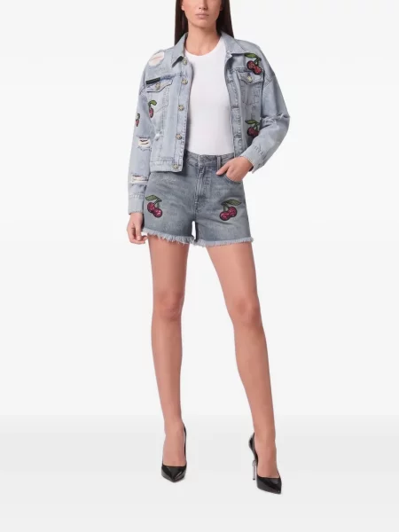 Geacă de blugi Philipp Plein albastru