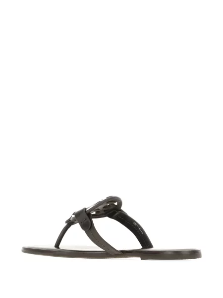 Sandale Tory Burch cu autograf maro