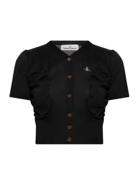 Kardigan Vivienne Westwood wełniany czarny