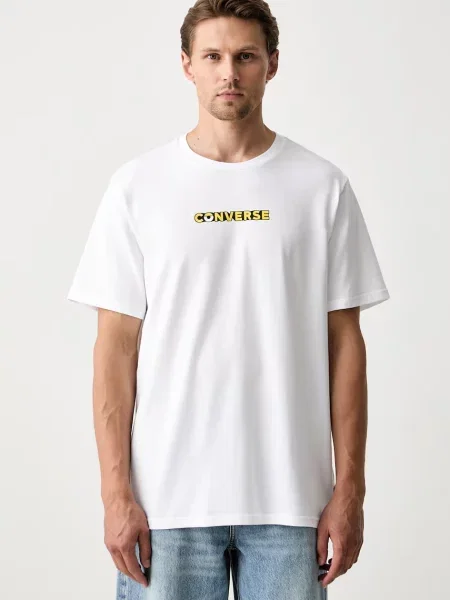 Converse тениска от x Minions & Monsters бяло