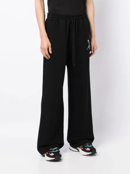 Τρέξιμο παντελόνι Off-white με σχέδιο λευκό