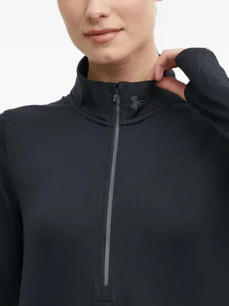 Φούτερ με φερμουάρ Under Armour μαύρο