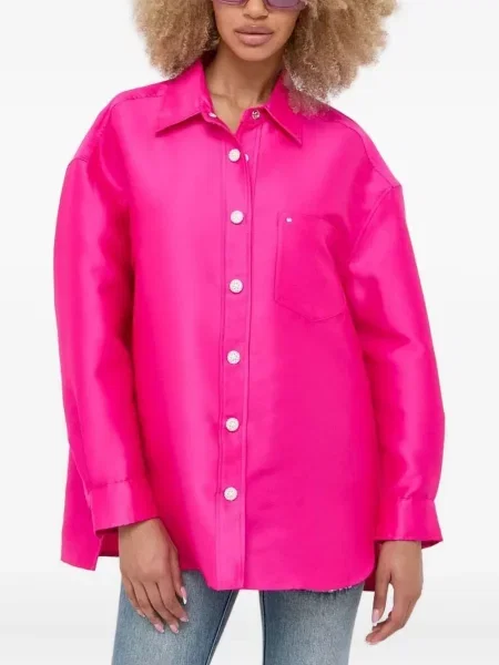 Cămașă Miss Sixty cu perle roz