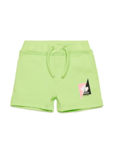 Spodenki sportowe dziecięce Dsquared2 zielone